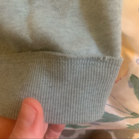 Anthropologie sweater // Pilcro Ryanne Open Back Sweatshirt - Picture 9 of 13